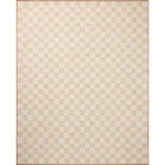 Featuring Brigette Romanek x Loloi Knox Ivory / Terracotta Rug by Loloi at Amethyst Home. The Knox Ivory / Terracotta Rug by Brigette Romanek x Loloi is a handwoven area rug with a contemporary checkerboard pattern and a texture reminiscent of a luxurious knit sweater. Made of a blend of wool and cotton that plays with scale and texture, Knox is imbued wit. Amethyst Home provides interior design, new home construction design consulting, vintage area rugs, and lighting in the Alpharetta metro area.