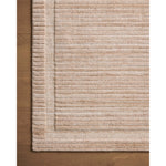 Featuring Brigette Romanek x Loloi Orly Clay Rug by Loloi at Amethyst Home. Irresistible to walk upon, the Dana Clay Rug by Brigette Romanek x Loloi has a high-low texture that alternates between a subtly shaggy pile and a soft base. Horizontal broken stripes give the area rug a fresh and energized structure, while a finish of fringe along the edges accentuat. Amethyst Home provides interior design, new home construction design consulting, vintage area rugs, and lighting in the Houston metro area.