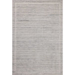 Featuring Brigette Romanek x Loloi Orly Stone Rug by Loloi at Amethyst Home. Irresistible to walk upon, the Dana Stone Rug by Brigette Romanek x Loloi has a high-low texture that alternates between a subtly shaggy pile and a soft base. Horizontal broken stripes give the area rug a fresh and energized structure, while a finish of fringe along the edges accentuat. Amethyst Home provides interior design, new home construction design consulting, vintage area rugs, and lighting in the Miami metro area.