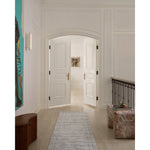 Featuring Brigette Romanek x Loloi Orly Stone Rug by Loloi at Amethyst Home. Irresistible to walk upon, the Dana Stone Rug by Brigette Romanek x Loloi has a high-low texture that alternates between a subtly shaggy pile and a soft base. Horizontal broken stripes give the area rug a fresh and energized structure, while a finish of fringe along the edges accen. Amethyst Home provides interior design, new home construction design consulting, vintage area rugs, and lighting in the San Diego metro area.