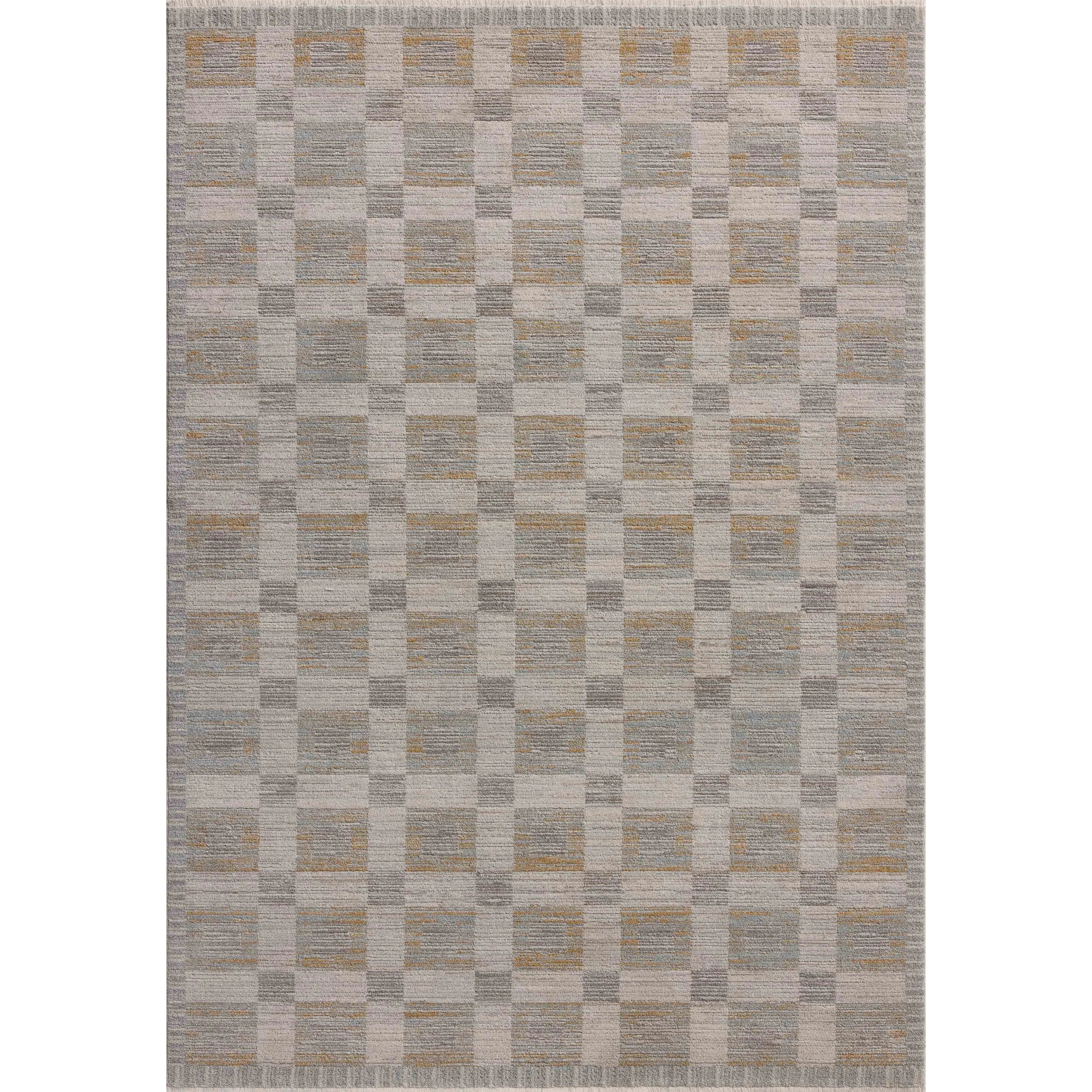 Featuring Cali Amber Lewis x Loloi Mist / Wheat Rug by Loloi at Amethyst Home. The Cali Collection by Amber Lewis x Loloi is a light-toned area rug with a casual geometric pattern that lends a neutral pattern to any space. Cali is power-loomed of polyester in Turkey for easy-to-clean, no-shed durability in high-traffic areas. This collection is also OEKO. Amethyst Home provides interior design, new home construction design consulting, vintage area rugs, and lighting in the Laguna Beach metro area.