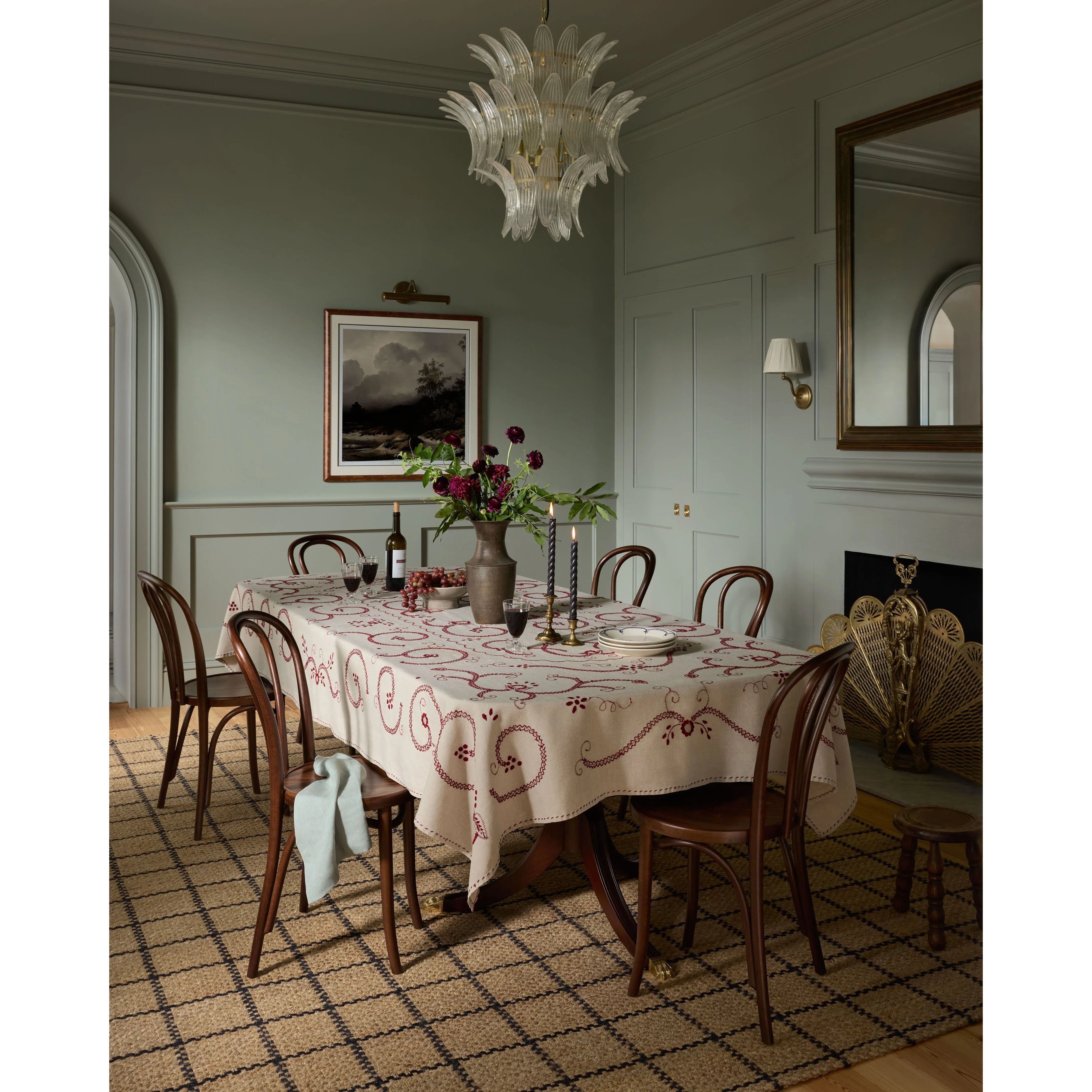 Featuring Chris Loves Julia × Loloi Fletcher Natural / Black Rug by Loloi at Amethyst Home. The Fletcher Collection from Chris Loves Julia x Loloi is a power-loomed jute rug with a large-scale grid pattern for an organic modern twist on a classic style. The rugs chunky texture and checkerboard-detailed lines are the refined details that Chris Loves Julia is kno. Amethyst Home provides interior design, new home construction design consulting, vintage area rugs, and lighting in the Miami metro area.