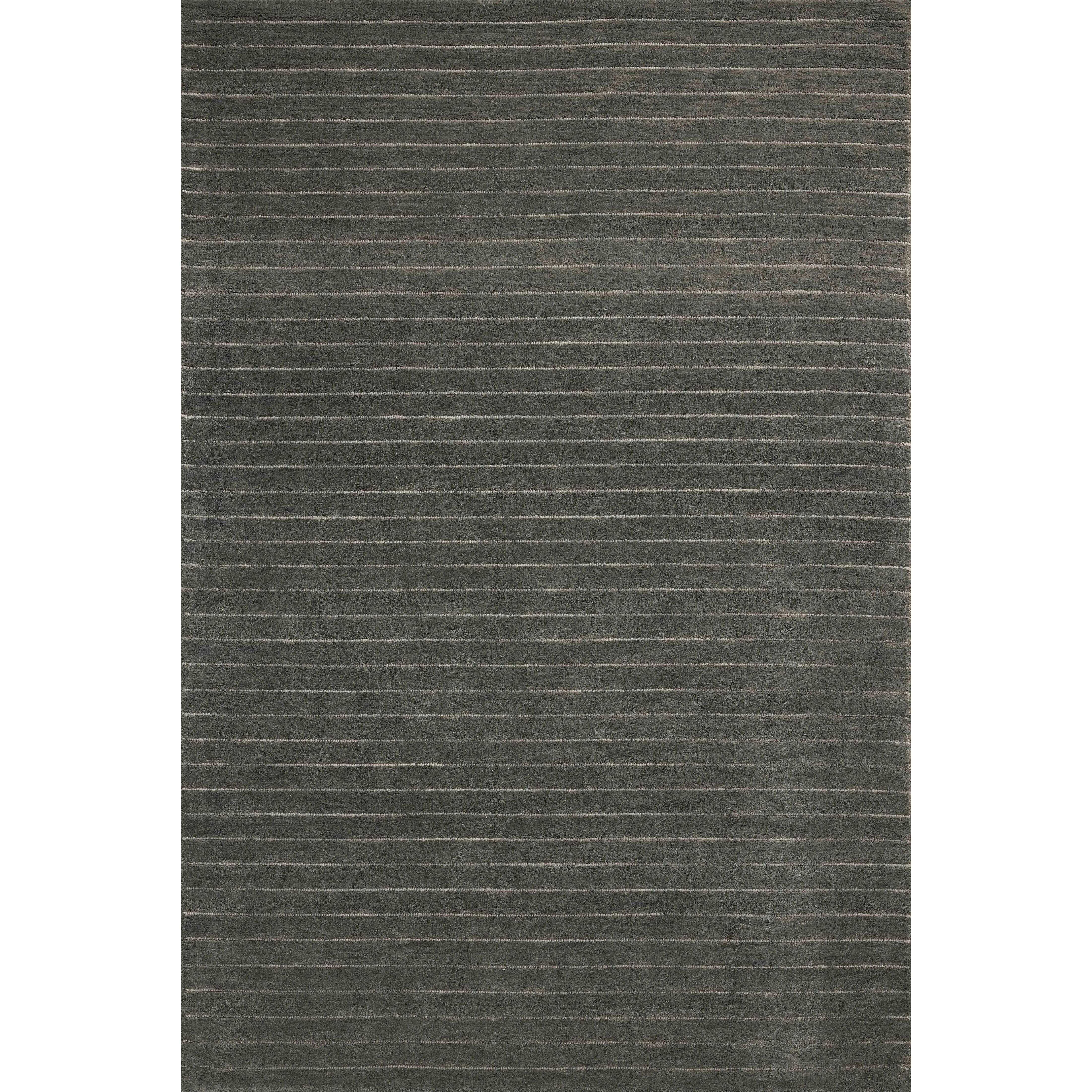 Featuring Chris Loves Julia × Loloi Henry Charcoal / Ivory Rug by Loloi at Amethyst Home. The Henry Collection from Chris Loves Julia x Loloi is a hand-tufted area rug that adds a touch of personality to a solid-colored design that can easily pair with other patterns in the room. These designs feature tufted stripes for subtle contrast and depth. The rugs w. Amethyst Home provides interior design, new home construction design consulting, vintage area rugs, and lighting in the Park City metro area.