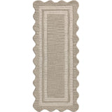 Featuring Chris Loves Julia × Loloi Scottie Fog / Ivory Rug by Loloi at Amethyst Home. The Scottie Collection from Chris Loves Julia x Loloi is a hand-tufted wool area rug with a playful scalloped edge and lower-pile, striped border for a touch of structure. The rugs overall pile is thick and plush, available in easygoing earth tones and neutral colorways. This. Amethyst Home provides interior design, new home construction design consulting, vintage area rugs, and lighting in the Omaha metro area.