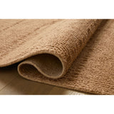 Featuring David Jean Stoffer x Loloi Rust Hand-Knotted Rug by Loloi at Amethyst Home. Unexpected stripes trace along the David Collection, a hand-knotted area rug with a plush, luxurious presence. Abstract patterns are carved into the design for a richly textured pile that's satisfying to sink into. This collection is made of 100% wool in India and GoodWeav. Amethyst Home provides interior design, new home construction design consulting, vintage area rugs, and lighting in the Calabasas metro area.