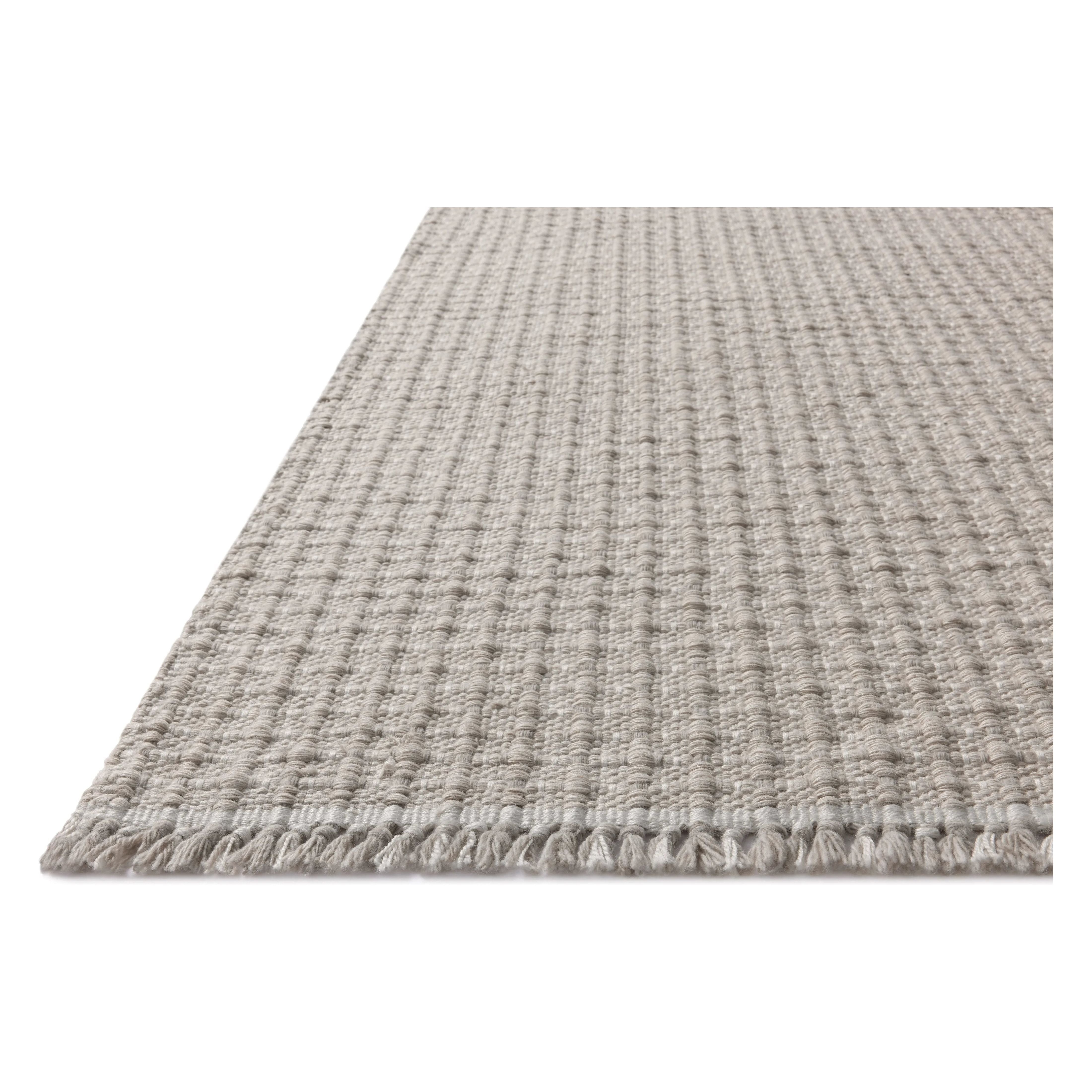 Featuring Duncan Bone Rug by Loloi at Amethyst Home. The Duncan Collection is a handmade area rug thats interwoven with white threads for subtle contrast and finished with fringed edges. This collection is soft yet exceptionally durable and easy to clean, making it right at home in busy living rooms, entryways, dining rooms, and outdoor patios. Duncan is ha. Amethyst Home provides interior design, new home construction design consulting, vintage area rugs, and lighting in the Park City metro area.