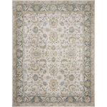 Featuring Gaia Natural / Ocean Rug by Loloi at Amethyst Home. Power-loomed in Turkey of 100% polyester pile, the Gaia Natural / Ocean Rug displays a classic color palette and a mix of abstract and traditional-inspired motifs. With a variation of warm and cool tones, mix of modern and classic designs, Gaia offers an option for all types of styles.100% Polyes. Amethyst Home provides interior design, new home construction design consulting, vintage area rugs, and lighting in the Charlotte metro area.