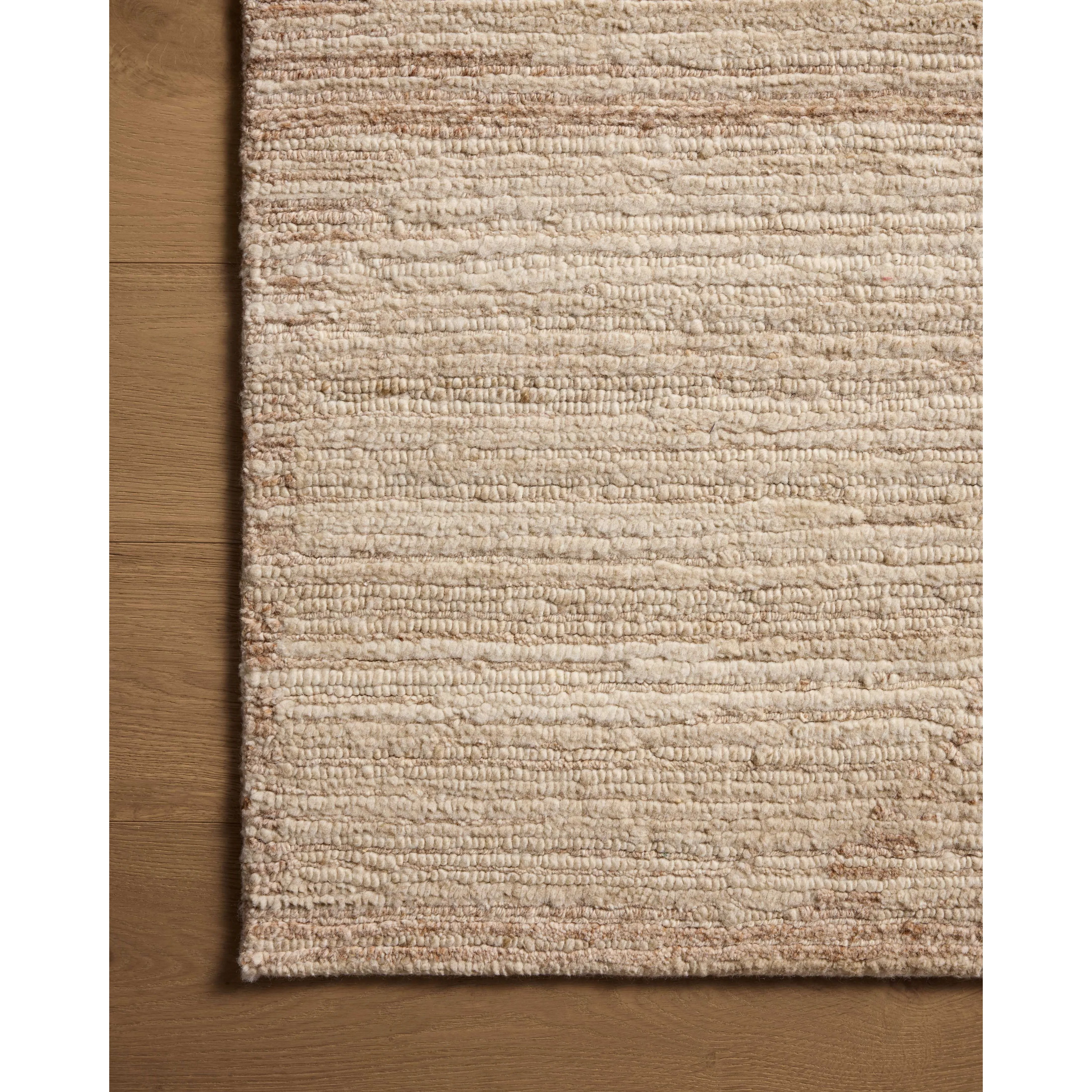 Featuring Greer Beige / Clay Hand-Knotted Rug by Loloi at Amethyst Home. The Greer Collection is a hand-knotted wool area rug with a subtle interplay of vertical broken lines across a horizontally ribbed base. The rug's light, heathered palette and durable, knotted construction make it a welcome addition to living rooms, bedrooms, and more. This collection . Amethyst Home provides interior design, new home construction design consulting, vintage area rugs, and lighting in the Park City metro area.