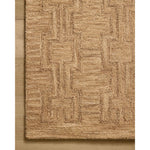 Featuring Jeremiah Brent x Loloi Barrow Camel / Brown Rug by Loloi at Amethyst Home. The Barrow Collection by Jeremiah Brent x Loloi is a hand-tufted area rug with a bold linear design inspired by modern art and classical architecture. The rugs pile is a blend of wool and jute for a stable, substantial feel that can ground living rooms, dining rooms, bedro. Amethyst Home provides interior design, new home construction design consulting, vintage area rugs, and lighting in the Washington metro area.