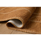 Featuring Jeremiah Brent x Loloi Barrow Clay / Natural Rug by Loloi at Amethyst Home. The Barrow Collection by Jeremiah Brent x Loloi is a hand-tufted area rug with a bold linear design inspired by modern art and classical architecture. The rugs pile is a blend of wool and jute for a stable, substantial feel that can ground living rooms, dining rooms, bedr. Amethyst Home provides interior design, new home construction design consulting, vintage area rugs, and lighting in the Des Moines metro area.