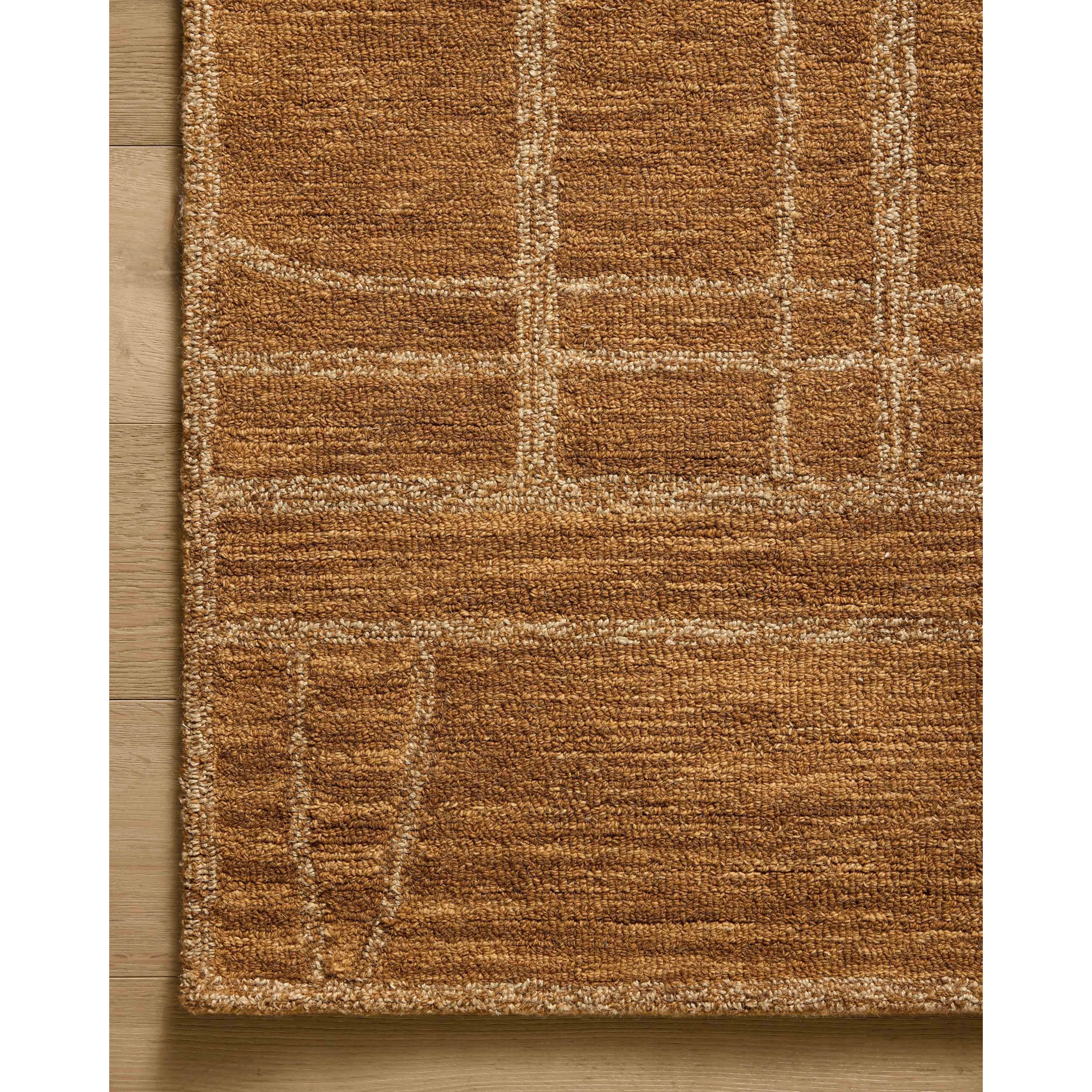 Featuring Jeremiah Brent x Loloi Barrow Clay / Natural Rug by Loloi at Amethyst Home. The Barrow Collection by Jeremiah Brent x Loloi is a hand-tufted area rug with a bold linear design inspired by modern art and classical architecture. The rugs pile is a blend of wool and jute for a stable, substantial feel that can ground living rooms, dining rooms, b. Amethyst Home provides interior design, new home construction design consulting, vintage area rugs, and lighting in the Newport Beach metro area.