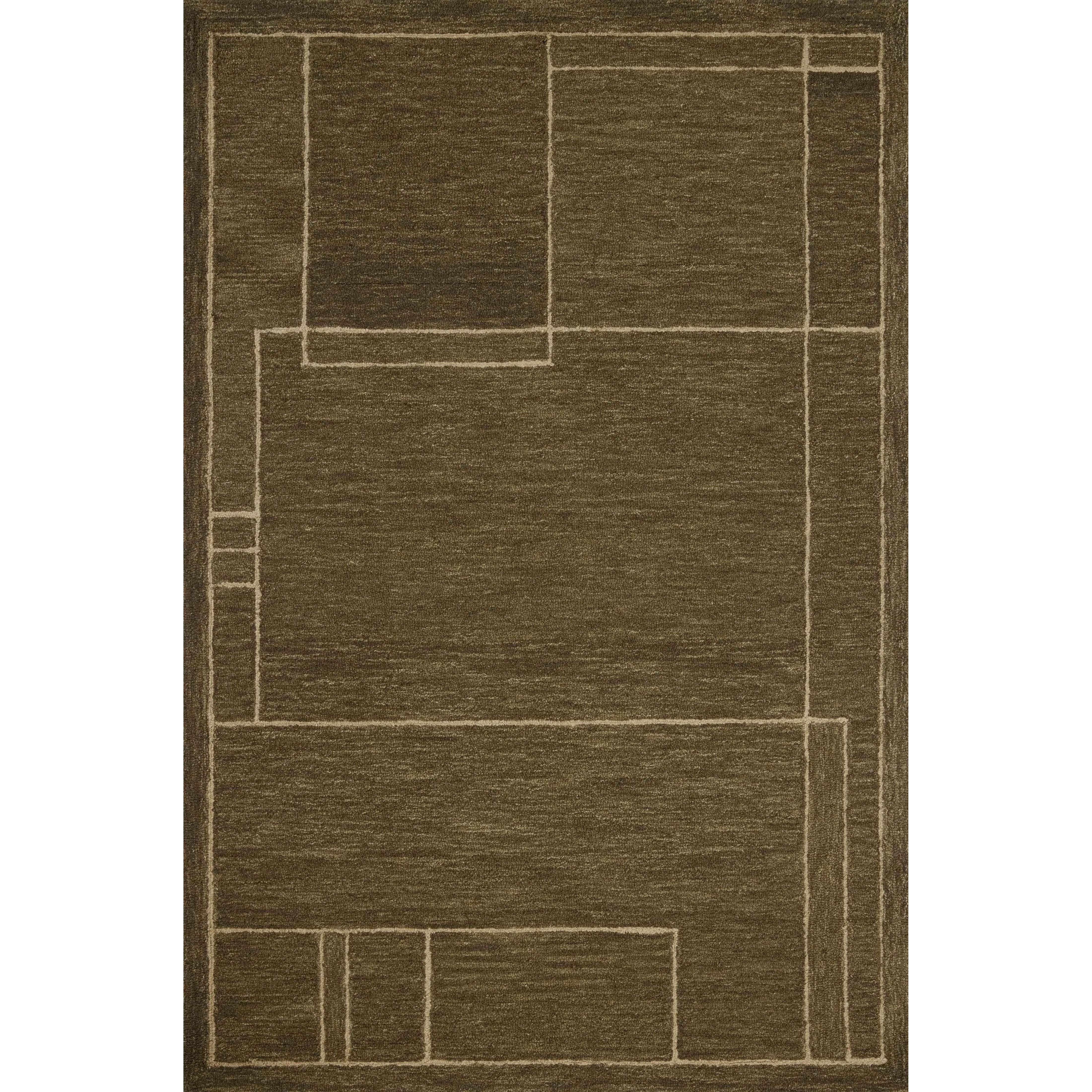 Featuring Jeremiah Brent x Loloi Barrow Olive / Natural Rug by Loloi at Amethyst Home. The Barrow Collection by Jeremiah Brent x Loloi is a hand-tufted area rug with a bold linear design inspired by modern art and classical architecture. The rugs pile is a blend of wool and jute for a stable, substantial feel that can ground living rooms, dining rooms, be. Amethyst Home provides interior design, new home construction design consulting, vintage area rugs, and lighting in the Kansas City metro area.