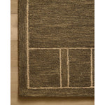 Featuring Jeremiah Brent x Loloi Barrow Olive / Natural Rug by Loloi at Amethyst Home. The Barrow Collection by Jeremiah Brent x Loloi is a hand-tufted area rug with a bold linear design inspired by modern art and classical architecture. The rugs pile is a blend of wool and jute for a stable, substantial feel that can ground living rooms, dining rooms, bedr. Amethyst Home provides interior design, new home construction design consulting, vintage area rugs, and lighting in the Park City metro area.