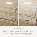 Featuring Jeremiah Brent x Loloi Bleecker Natural / Charcoal Rug by Loloi at Amethyst Home. The Bleecker Collection by Jeremiah Brent x Loloi is a soft, power-loomed rug in warm colorways that change in different lighting. With high-contrast linear patterns and careful distressing, Bleecker represents Jeremiah love of modern design. This collection is made . Amethyst Home provides interior design, new home construction design consulting, vintage area rugs, and lighting in the San Diego metro area.