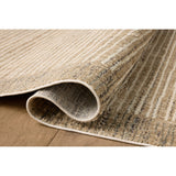 Featuring Jeremiah Brent x Loloi Bleecker Sand / Charcoal Rug by Loloi at Amethyst Home. The Bleecker Collection by Jeremiah Brent x Loloi is a soft, power-loomed rug in warm colorways that change in different lighting. With high-contrast linear patterns and careful distressing, Bleecker represents Jeremiah love of modern design. This collection is made of pol. Amethyst Home provides interior design, new home construction design consulting, vintage area rugs, and lighting in the Dallas metro area.