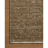 Featuring Haywood Brown Rug by Loloi at Amethyst Home. The Haywood Collection is an easy-to-clean, earth-toned area rug with a subtly distressed traditional design. Haywood is power-loomed of polyester in Turkey, a durable area rug for a living room, bedroom, dining room, or other high-traffic spaces.  Power Loomed  HYD-01 Loloi Ii x Loloi Brown. Amethyst Home provides interior design, new home construction design consulting, vintage area rugs, and lighting in the Los Angeles metro area.