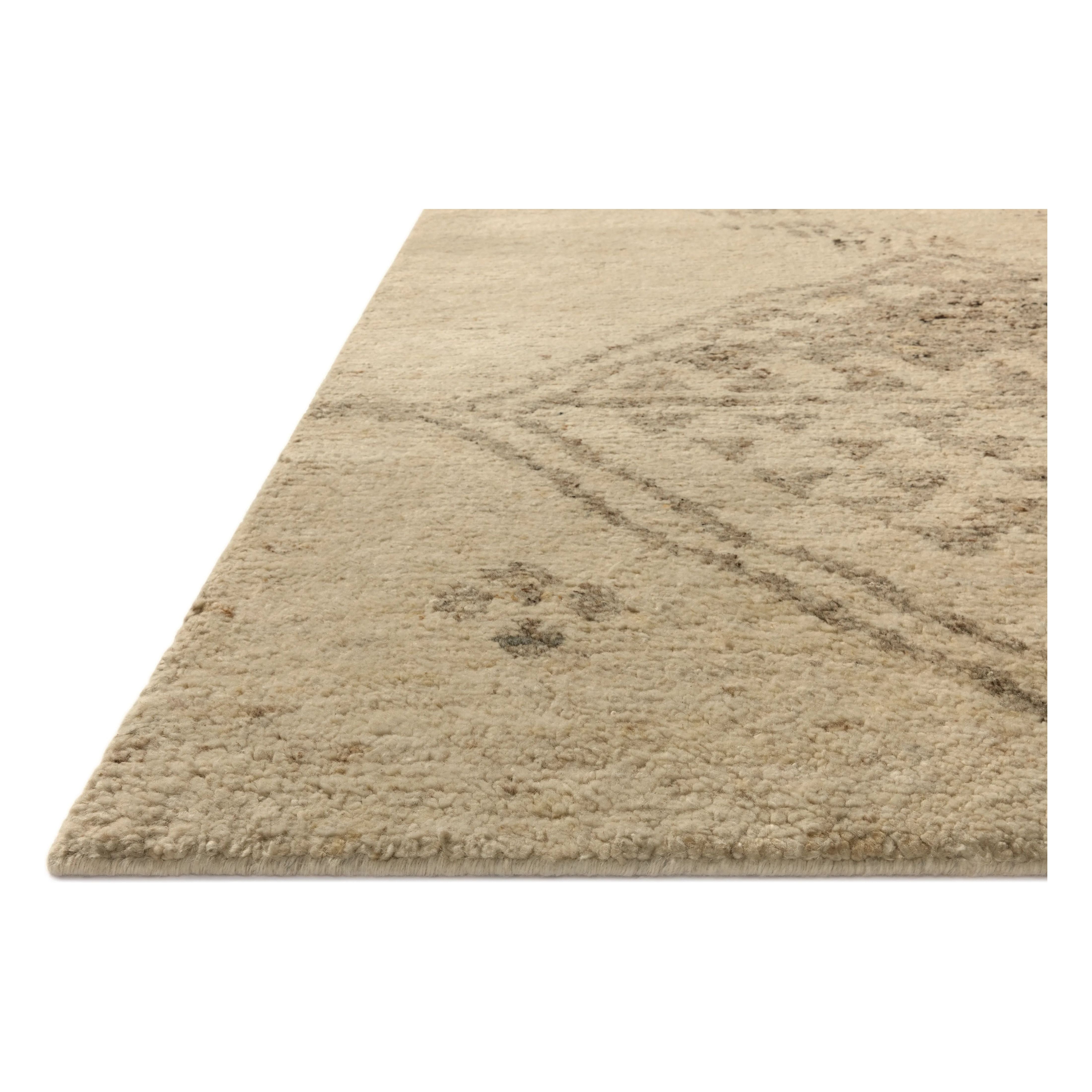 Featuring Meryl Ivory / Grey Hand-Knotted Rug by Loloi at Amethyst Home. The Meryl Collection is a hand-knotted area rug that reimagines traditional Moroccan motifs at a much larger scale for a striking, modern feel. With an especially plush and chunky pile, its the ideal bedroom rug (and very welcome in living rooms, too). This collection is hand-knotted . Amethyst Home provides interior design, new home construction design consulting, vintage area rugs, and lighting in the Washington metro area.