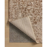 Featuring Newman Bark / Natural Rug by Loloi at Amethyst Home. The Newman Collection is a power-loomed area rug made of soft space-dyed polyester, which lends a subtle gradation of color in an easy-to-clean, no-shed construction. The versatile, vintage-inspired design features distressed white motifs against lovely and light tonal backgrounds. The Newman C. Amethyst Home provides interior design, new home construction design consulting, vintage area rugs, and lighting in the Scottsdale metro area.