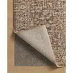 Featuring Newman Dark Taupe / Natural Rug by Loloi at Amethyst Home. The Newman Collection is a power-loomed area rug made of soft space-dyed polyester, which lends a subtle gradation of color in an easy-to-clean, no-shed construction. The versatile, vintage-inspired design features distressed white motifs against lovely and light tonal backgrounds. The New. Amethyst Home provides interior design, new home construction design consulting, vintage area rugs, and lighting in the San Diego metro area.