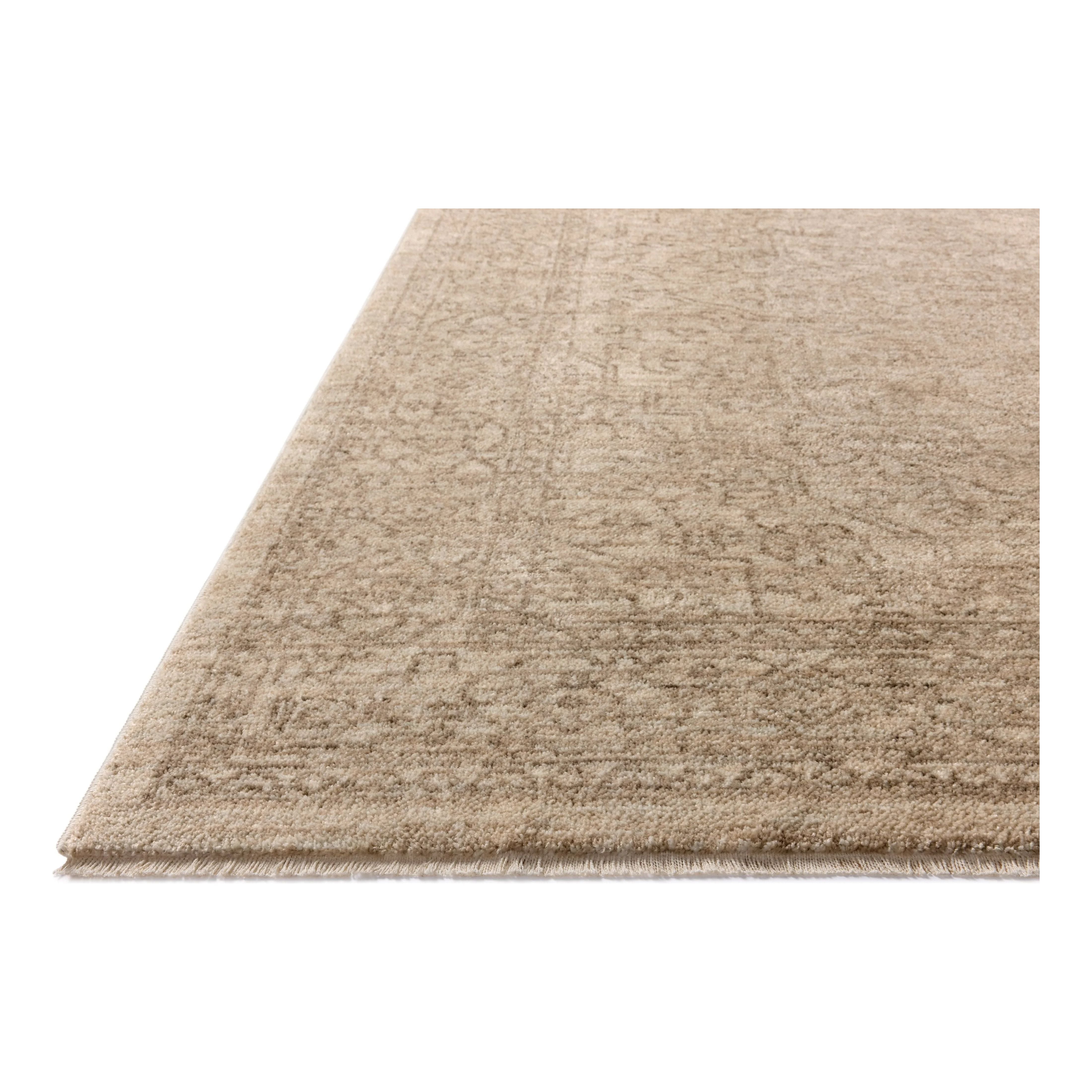 Featuring Newman Taupe / Bone Rug by Loloi at Amethyst Home. The Newman Collection is a power-loomed area rug made of soft space-dyed polyester, which lends a subtle gradation of color in an easy-to-clean, no-shed construction. The versatile, vintage-inspired design features distressed white motifs against lovely and light tonal backgrounds. The Newman Collecti. Amethyst Home provides interior design, new home construction design consulting, vintage area rugs, and lighting in the Omaha metro area.
