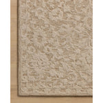 Featuring Prudence Clay / Ivory Rug by Loloi at Amethyst Home. The Prudence Collection is a hand-tufted area rug made of soft, space-dyed wool and cotton, which lends a subtle gradation of color throughout the floral design. The rugs background is low-looped, while the pattern is made with a chunky, higher loop to create even more depth in this sophisticate. Amethyst Home provides interior design, new home construction design consulting, vintage area rugs, and lighting in the Park City metro area.