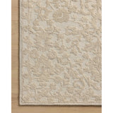 Featuring Prudence Cream / Ivory Rug by Loloi at Amethyst Home. The Prudence Collection is a hand-tufted area rug made of soft, space-dyed wool and cotton, which lends a subtle gradation of color throughout the floral design. The rugs background is low-looped, while the pattern is made with a chunky, higher loop to create even more depth in this sophisticated d. Amethyst Home provides interior design, new home construction design consulting, vintage area rugs, and lighting in the Miami metro area.