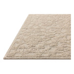 Featuring Prudence Cream / Ivory Rug by Loloi at Amethyst Home. The Prudence Collection is a hand-tufted area rug made of soft, space-dyed wool and cotton, which lends a subtle gradation of color throughout the floral design. The rugs background is low-looped, while the pattern is made with a chunky, higher loop to create even more depth in this sophisticat. Amethyst Home provides interior design, new home construction design consulting, vintage area rugs, and lighting in the San Diego metro area.