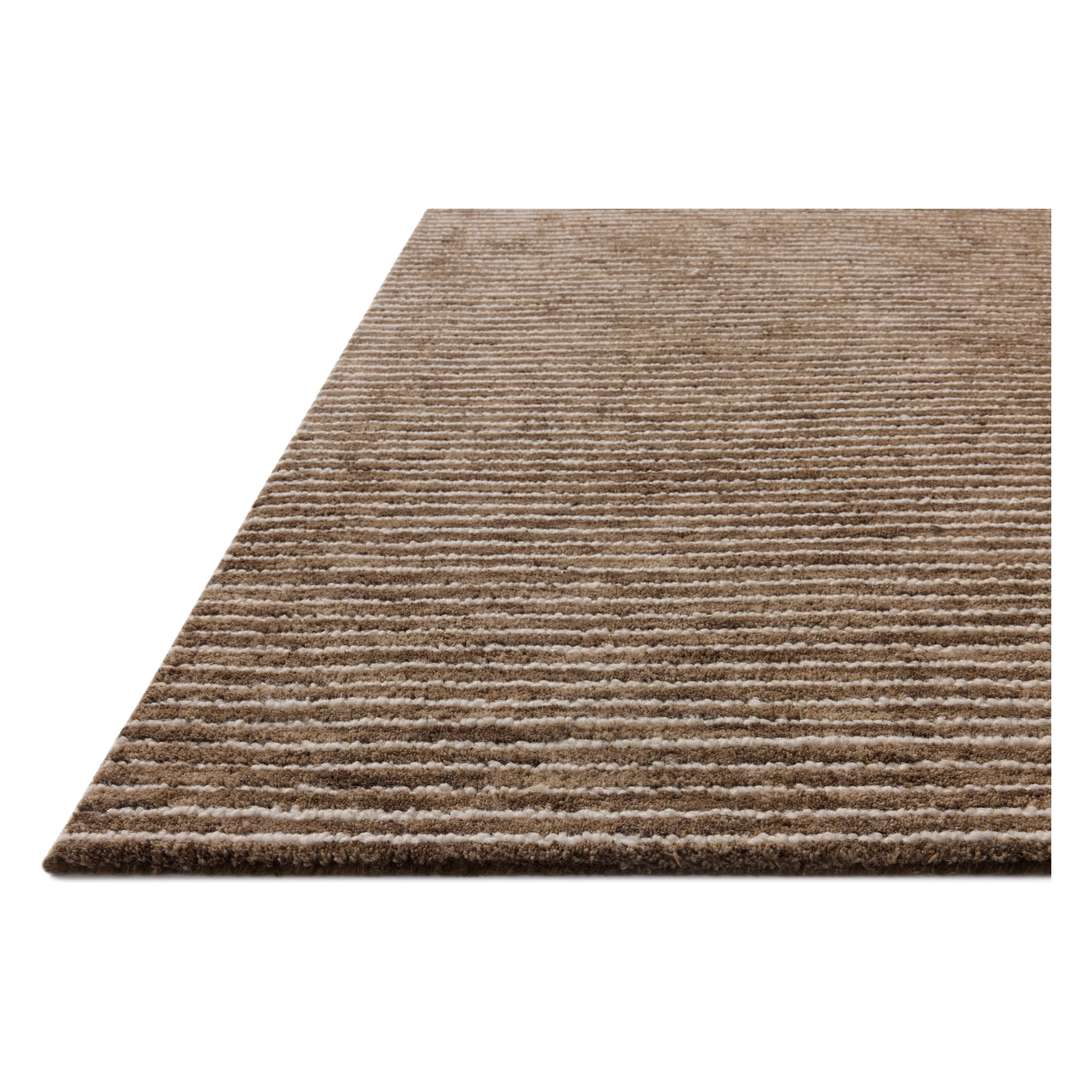 Featuring Sunday Mocha / Ivory Rug by Loloi at Amethyst Home. The Sunday Collection is a home-friendly, hand-tufted area rug with a pinstripe pattern in varied, vibrant tones. The rugs textured pile brings even more dimension and depth to this classic yet playful design. The Sunday Collection is hand-tufted of wool in India and Goodweave-certified, ensuring our. Amethyst Home provides interior design, new home construction design consulting, vintage area rugs, and lighting in the Tampa metro area.