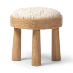 Featuring Louise Ostend Natural Accent Stool by Four Hands at Amethyst Home. A simple, charming stool with natural oak wood veneer finish and textured neutral fabric seat. Tapered legs add subtle character.Overall Dimensions: 19.00"w x 19.00"d x 19.25"hWeight : 23.81 lbsMaterials : 58% Flax/Linen, 35% Acrylic, 7% Polyester, Solid Oak, Oak Veneer. Amethyst Home provides interior design, new construction, custom furniture, and area rugs in the Miami metro area