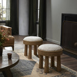 Featuring Louise Ostend Natural Accent Stool by Four Hands at Amethyst Home. A simple, charming stool with natural oak wood veneer finish and textured neutral fabric seat. Tapered legs add subtle character.Overall Dimensions: 19.00"w x 19.00"d x 19.25"hWeight : 23.81 lbsMaterials : 58% Flax/Linen, 35% Acrylic, 7% Polyester, Solid Oak, Oak Veneer. Amethyst Home provides interior design, new construction, custom furniture, and area rugs in the Winter Garden metro area