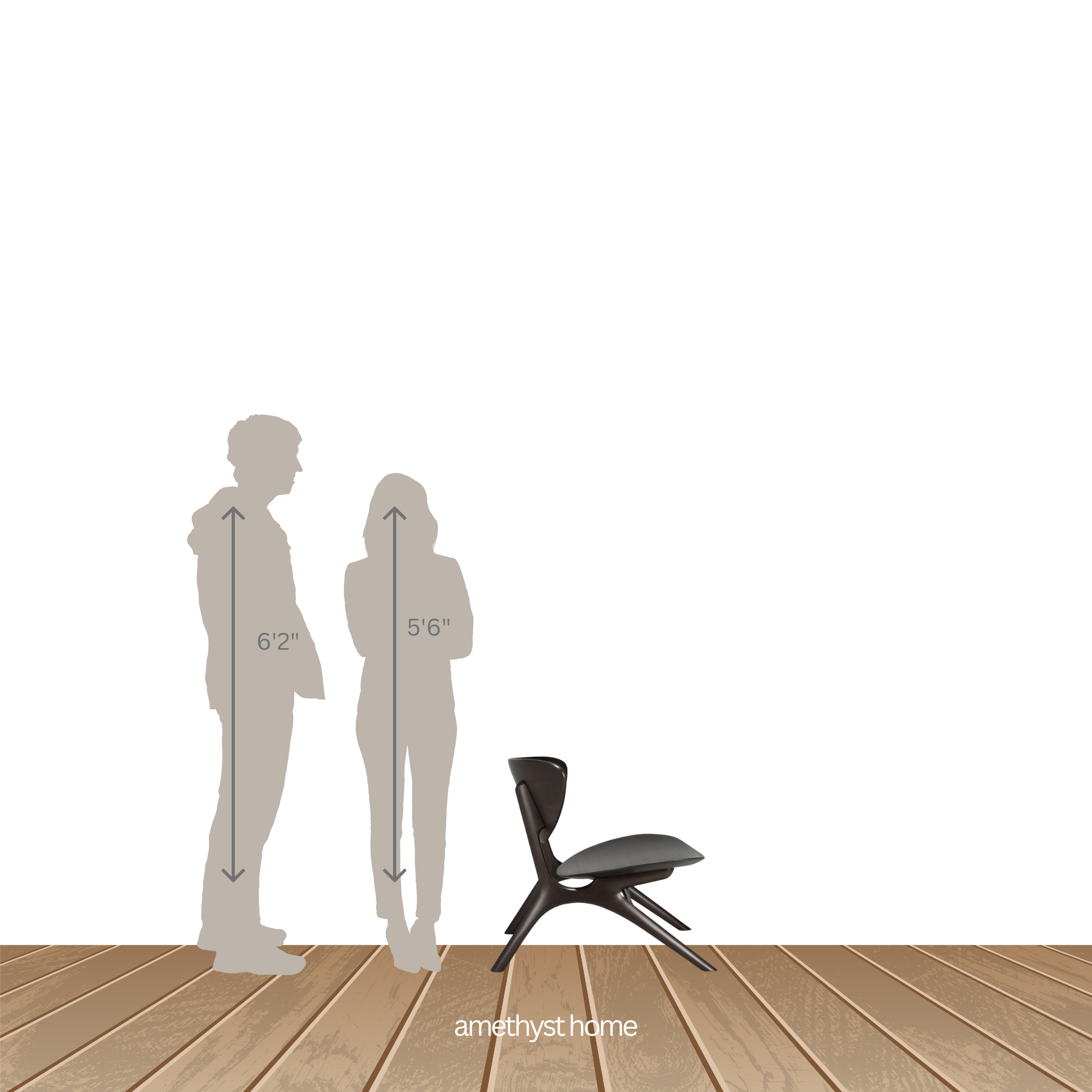 Featuring Mahogany Eye Lounge Chair by Ethnicraft at Amethyst Home. Beauty is in the eye of the beholder. With sleek, angular, front legs and flowing smooth connections, the Eye lounge chair is a hallmark solid wooden seating design. The curved backrest, reminiscent of a winked eye, inspired the name of the chair. Think subtle elegance with a stylish e.  Amethyst Home provides interior design, new home construction design consulting, vintage area rugs, and lighting in the Winter Garden metro area.