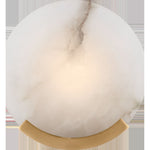 Featuring Melange Sconce Antique-Burnished Brass by Visual Comfort at Amethyst Home. Contrasting natural alabaster with metal in rounded forms and unique configurations, the Melange series by Kelly Wearstler blends the organic and the luxurious for a modern chic interior. Carved alabaster shades create a soft glow on walls and surfaces, while streamlined shapes soften angular or m. Amethyst Home provides interior design, new construction, custom furniture, and area rugs in the Park City metro area