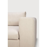 Featuring Mellow Off White Eco Left No Modular Sofa Set by Ethnicraft at Amethyst Home. Comfort ideals form the basis of the Mellow. With clean and classic lines, paired with subtle seam detailing, the Mellow is the welcoming anchor to a liveable lounge space. Choose and place configurable pieces together to create a sofa tailored to your space, or enjoy the convenience of a pre-arr. Amethyst Home provides interior design, new construction, custom furniture, and area rugs in the Houston metro area