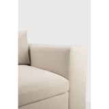 Featuring Mellow Off White Eco Left No Modular Sofa Set by Ethnicraft at Amethyst Home. Comfort ideals form the basis of the Mellow. With clean and classic lines, paired with subtle seam detailing, the Mellow is the welcoming anchor to a liveable lounge space. Choose and place configurable pieces together to create a sofa tailored to your space, or enjoy the convenience of a pre-ar. Amethyst Home provides interior design, new construction, custom furniture, and area rugs in the Monterey metro area