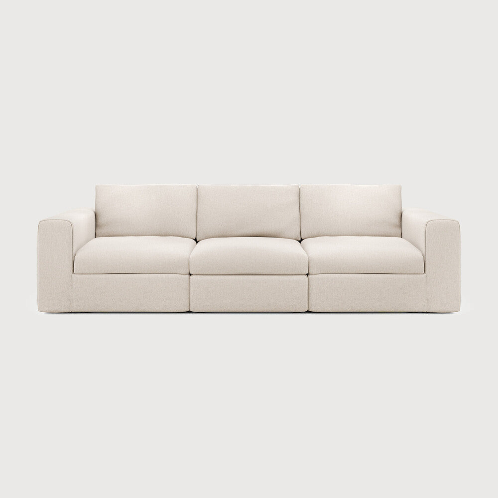 Featuring Mellow Off White Eco No Lounger No Modular Sofa Set by Ethnicraft at Amethyst Home. Comfort ideals form the basis of the Mellow. With clean and classic lines, paired with subtle seam detailing, the Mellow is the welcoming anchor to a liveable lounge space. Choose and place configurable pieces together to create a sofa tailored to your space, or enjoy the convenience of a . Amethyst Home provides interior design, new construction, custom furniture, and area rugs in the Monterey metro area