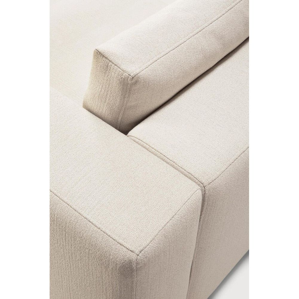 Featuring Mellow Off White Eco Right No Modular Sofa Set by Ethnicraft at Amethyst Home. Comfort ideals form the basis of the Mellow. With clean and classic lines, paired with subtle seam detailing, the Mellow is the welcoming anchor to a liveable lounge space. Choose and place configurable pieces together to create a sofa tailored to your space, or enjoy the convenience of a pr. Amethyst Home provides interior design, new construction, custom furniture, and area rugs in the Kansas City metro area