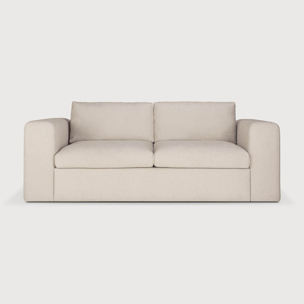 Featuring Mellow Off White Eco 79" Sofa by Ethnicraft at Amethyst Home. Comfort ideals form the basis of the Mellow. With clean and classic lines, paired with subtle seam detailing, the Mellow is the welcoming anchor to a liveable lounge space.Weight : 192 lbs Dimensions: 41" W x 79" L x 25" H. Amethyst Home provides interior design, new construction, custom furniture, and area rugs in the Seattle metro area