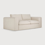 Featuring Mellow Off White Eco 79" Sofa by Ethnicraft at Amethyst Home. Comfort ideals form the basis of the Mellow. With clean and classic lines, paired with subtle seam detailing, the Mellow is the welcoming anchor to a liveable lounge space.Weight : 192 lbs Dimensions: 41" W x 79" L x 25" H. Amethyst Home provides interior design, new construction, custom furniture, and area rugs in the Washington metro area