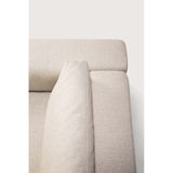 Featuring Mellow Off White Modular Sofa by Ethnicraft at Amethyst Home. Comfort ideals form the basis of the Mellow. With clean and classic
lines, paired with subtle seam detailing, the Mellow is the welcoming
anchor to a liveable lounge space. Choose and place configurable pieces together for a personalised sofa to suit your needs.Adjustable Feet : NoBackrest Density : 30 kg/m³. Amethyst Home provides interior design, new construction, custom furniture, and area rugs in the Los Angeles metro area