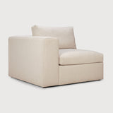 Featuring Mellow Off White Modular Sofa by Ethnicraft at Amethyst Home. Comfort ideals form the basis of the Mellow. With clean and classic
lines, paired with subtle seam detailing, the Mellow is the welcoming
anchor to a liveable lounge space. Choose and place configurable pieces together for a personalised sofa to suit your needs.Adjustable Feet : NoBackrest Density : 30 kg/m³Collec. Amethyst Home provides interior design, new construction, custom furniture, and area rugs in the Tampa metro area