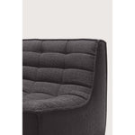 Featuring N701 Dark Grey 90° Square Corner Right Modular Sofa Set by Ethnicraft at Amethyst Home. The N701 sofa is an inviting design that oozes comfort and relaxation. By combining the different modules and sizes, you have unlimited possibilities when it comes to creating your own unique setting. Designed by Jacques Deneef, it’s available in multiple colours and materials, with p. Amethyst Home provides interior design, new construction, custom furniture, and area rugs in the Calabasas metro area