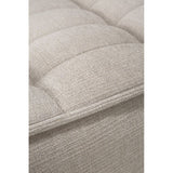 Featuring N701 Ecru  Footstool by Ethnicraft at Amethyst Home. The N701 sofa is an inviting design that oozes comfort and relaxation. By combining the different modules and sizes, you have unlimited possibilities when it comes to creating your own unique setting.Weight : 23 lbs Dimensions: 28" W x 28" L x 17" H. Amethyst Home provides interior design, new construction, custom furniture, and area rugs in the Scottsdale metro area