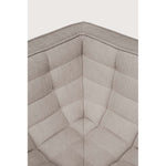 Featuring N701 Ecru 90° Square Corner Modular Sofa Piece by Ethnicraft at Amethyst Home. The N701 sofa is an inviting design that oozes comfort and relaxation. By combining the different modules and sizes, you have unlimited possibilities when it comes to creating your own unique setting.Weight : 47 lbs Dimensions: 36" W x 36" L x 30" H. Amethyst Home provides interior design, new construction, custom furniture, and area rugs in the Nashville metro area