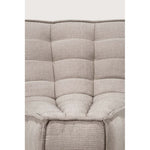 Featuring N701 Ecru 45° Round Corner Modular Sofa Piece by Ethnicraft at Amethyst Home. The N701 sofa is an inviting design that oozes comfort and relaxation. By combining the different modules and sizes, you have unlimited possibilities when it comes to creating your own unique setting.Weight : 30 lbs Dimensions: 39" W x 33" L x 30" H. Amethyst Home provides interior design, new construction, custom furniture, and area rugs in the Omaha metro area