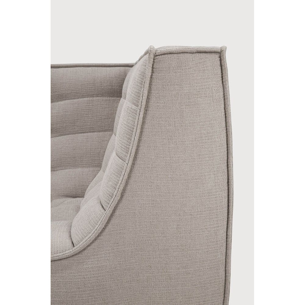 Featuring N701 Ecru 90° Square Corner Modular Sofa Piece by Ethnicraft at Amethyst Home. The N701 sofa is an inviting design that oozes comfort and relaxation. By combining the different modules and sizes, you have unlimited possibilities when it comes to creating your own unique setting.Weight : 47 lbs Dimensions: 36" W x 36" L x 30" H. Amethyst Home provides interior design, new construction, custom furniture, and area rugs in the Salt Lake City metro area