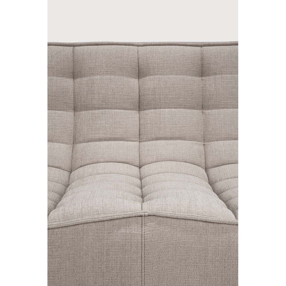 Featuring N701 Ecru 2 Seater Modular Sofa Piece by Ethnicraft at Amethyst Home. The N701 sofa is an inviting design that oozes comfort and relaxation. By combining the different modules and sizes, you have unlimited possibilities when it comes to creating your own unique setting.Weight : 61 lbs Dimensions: 36" W x 55.5" L x 30" H. Amethyst Home provides interior design, new construction, custom furniture, and area rugs in the Seattle metro area