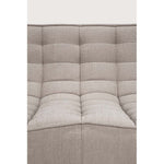 Featuring N701 Ecru 2 Seater Modular Sofa Piece by Ethnicraft at Amethyst Home. The N701 sofa is an inviting design that oozes comfort and relaxation. By combining the different modules and sizes, you have unlimited possibilities when it comes to creating your own unique setting.Weight : 61 lbs Dimensions: 36" W x 55.5" L x 30" H. Amethyst Home provides interior design, new construction, custom furniture, and area rugs in the Seattle metro area