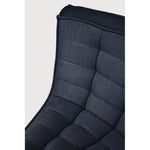 Featuring N701 Graphite 45° Round Corner Modular Sofa Piece by Ethnicraft at Amethyst Home. The N701 sofa is an inviting design that oozes comfort and relaxation. By combining the different modules and sizes, you have unlimited possibilities when it comes to creating your own unique setting.Weight : 30 lbs Dimensions: 39" W x 33" L x 30" H. Amethyst Home provides interior design, new construction, custom furniture, and area rugs in the Houston metro area