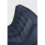 Featuring N701 Graphite 45° Round Corner Modular Sofa Piece by Ethnicraft at Amethyst Home. The N701 sofa is an inviting design that oozes comfort and relaxation. By combining the different modules and sizes, you have unlimited possibilities when it comes to creating your own unique setting.Weight : 30 lbs Dimensions: 39" W x 33" L x 30" H. Amethyst Home provides interior design, new construction, custom furniture, and area rugs in the Seattle metro area