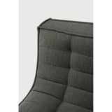 Featuring N701 Moss 3 Seater Modular Sofa Piece by Ethnicraft at Amethyst Home. The N701 sofa is an inviting design that oozes comfort and relaxation. By combining the different modules and sizes, you have unlimited possibilities when it comes to creating your own unique setting.Weight : 87 lbs Dimensions: 36" W x 83" L x 30" H. Amethyst Home provides interior design, new construction, custom furniture, and area rugs in the Austin metro area